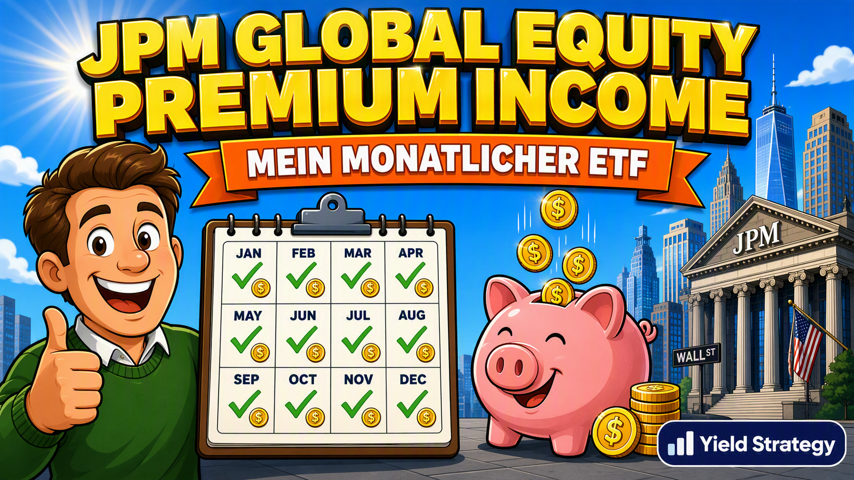 JPMorgan Global Equity Premium Income ETF – monatliche Ausschüttung